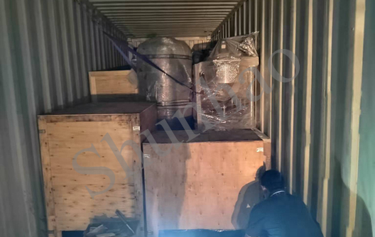 Expédition d'équipements de production de vaisselle en mélamine de l'usine Shunhao