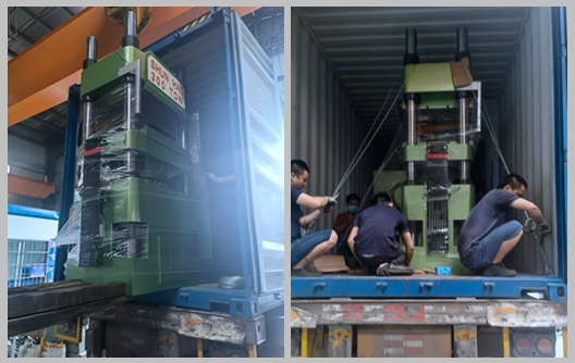 Expédition de la machine de moulage et de la machine de préchauffage pour vaisselle en mélamine Shunhao