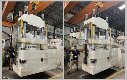 Machines de moulage de mélamine de 600 tonnes, couleurs personnalisées, expédition