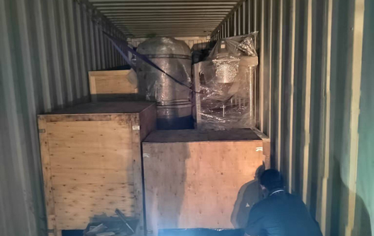 Expédition d'équipements de production de vaisselle en mélamine de l'usine Shunhao