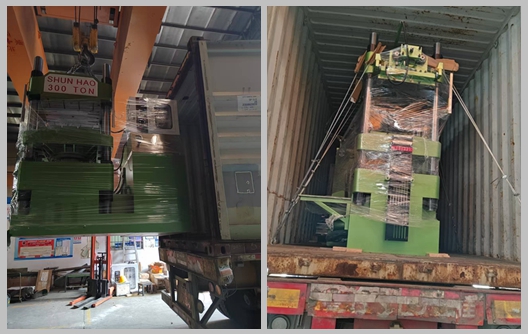 Automatic Melamine Molding Machines and Preheating Machine Shipment