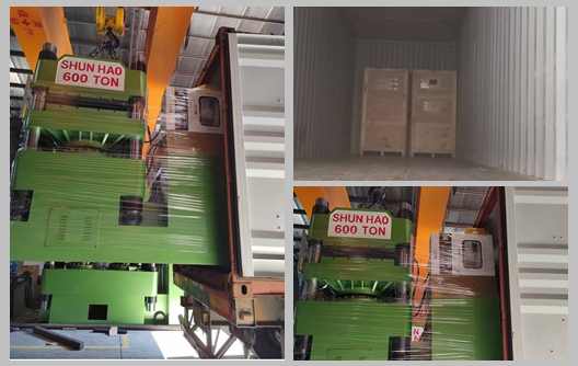 Shunhao Urea Toilet Seat Molding Machines & Preheaters Shipment